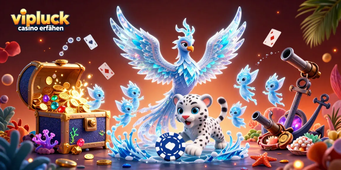 Erfahren Sie von den vipluck casino erfahrungen, während der Phönix mit magischen Symbolen im Casino tanzt.