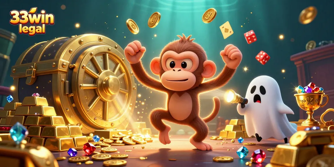 Engage with the excitement of 33win legal in this vibrant, haunted casino scene