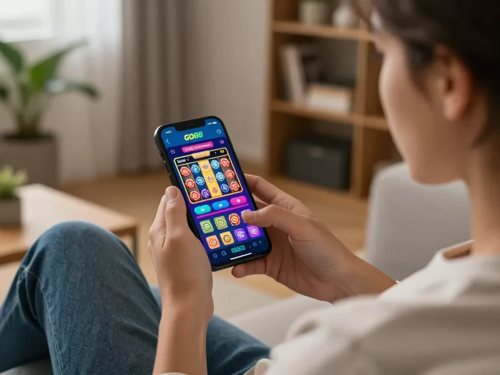 Engaging gameplay on the GO88 mobile app showcasing vibrant graphics and betting options