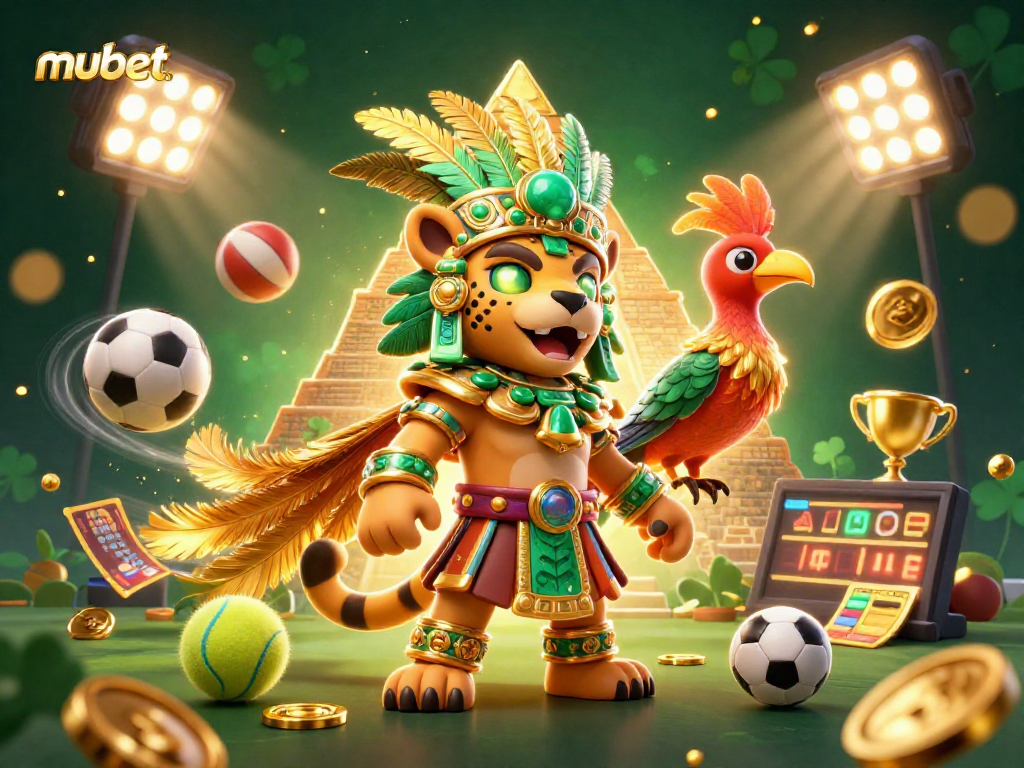 Experience thrilling bets with mubet featuring dynamic sports action in an engaging 3D scene.