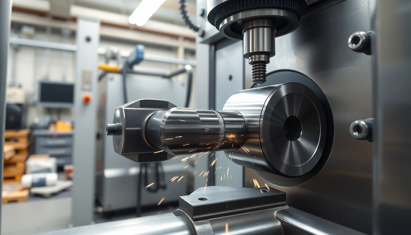 cnc drehen in der präzisen Bearbeitung eines Werkstücks mit hochwertiger CNC-Maschine