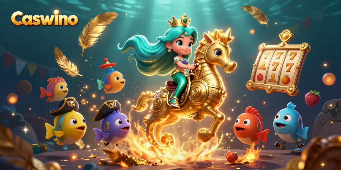 Experience the thrilling world of Caswino with vibrant slots and mythical mermaids!