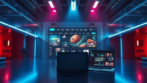 Erleben Sie aufregende neue Wettmöglichkeiten bei online neue wettanbieter, präsentiert mit modernen Geräten.