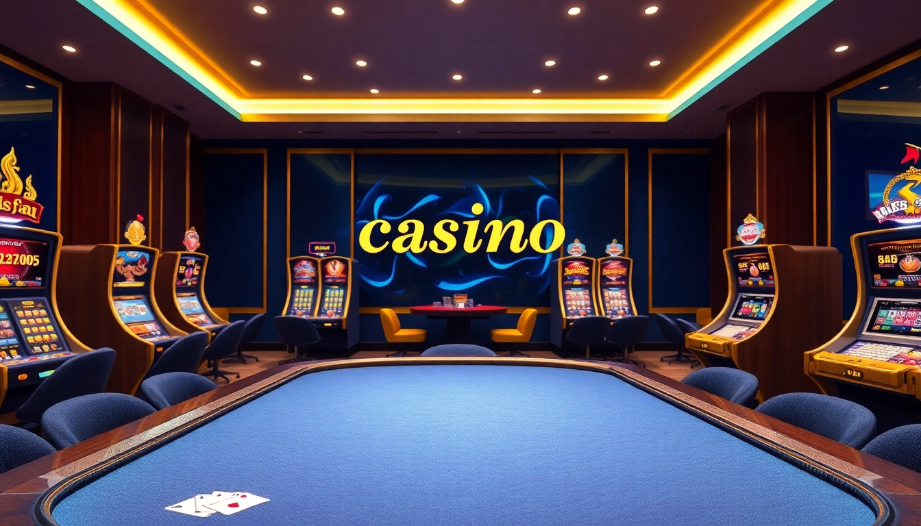 Erleben Sie das aufregende Gefühl eines hochwertigen casino online schweiz mit eleganten Spieltischen und einladenden Spielautomaten.