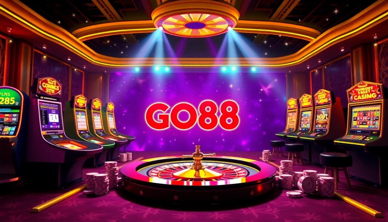 Experience thrilling gameplay at https://go888.jp.net/ featuring a dazzling array of casino games like slots and roulette.