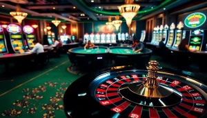Experience the thrill of online gambling with Link mới nhất ps99 featured in a vibrant casino scene.