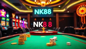 Engaging players at a luxurious casino showcasing online betting at https://nk88z.com/ with rich visuals.