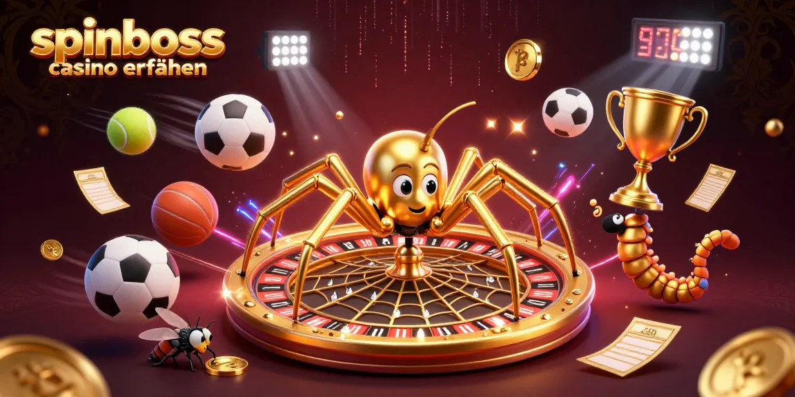Spinboss Casino Erfahrungen: Nervöser Spieler platziert Wetten in einem dynamischen Casino-Szenario.