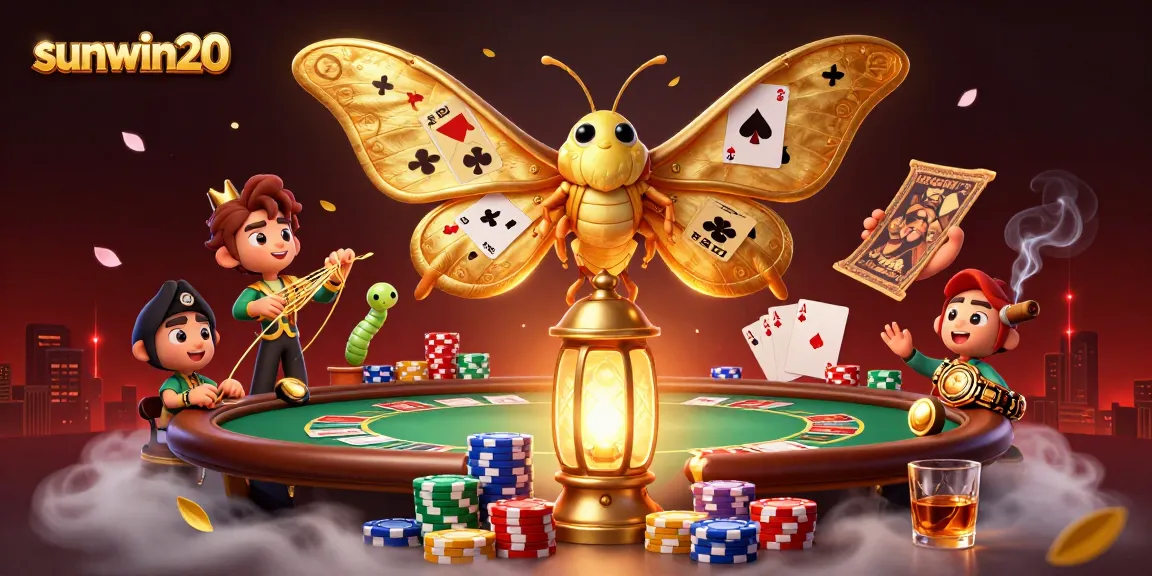 Engage in winning strategies with sunwin20 in an enchanting casino-themed scene.